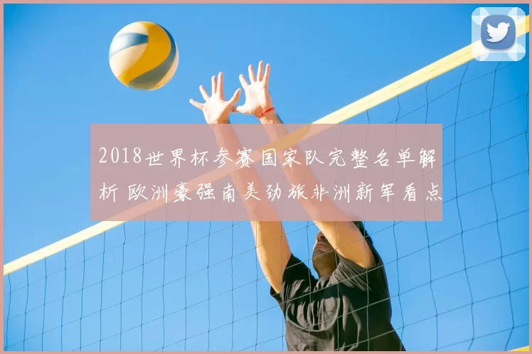 2018世界杯参赛国家队完整名单解析 欧洲豪强南美劲旅非洲新军看点十足