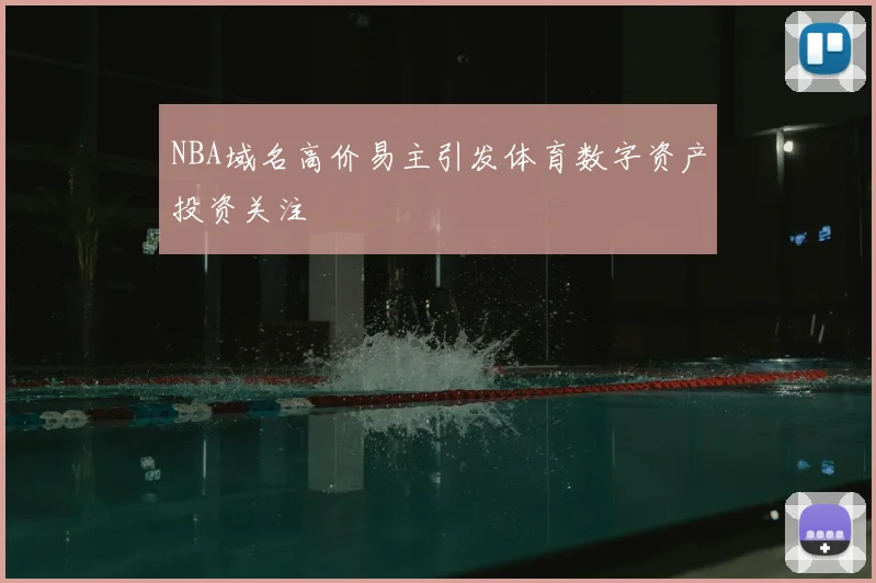 NBA域名高价易主引发体育数字资产投资关注